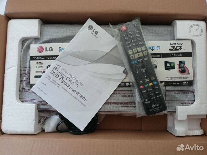 3D blu ray плеер lg bd 670