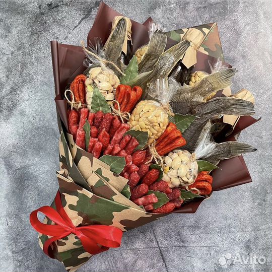 Мужские букеты съедобные