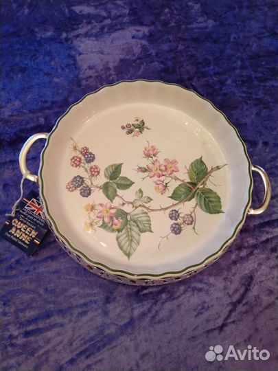 Блюдо для запекания в посеребренной подставке