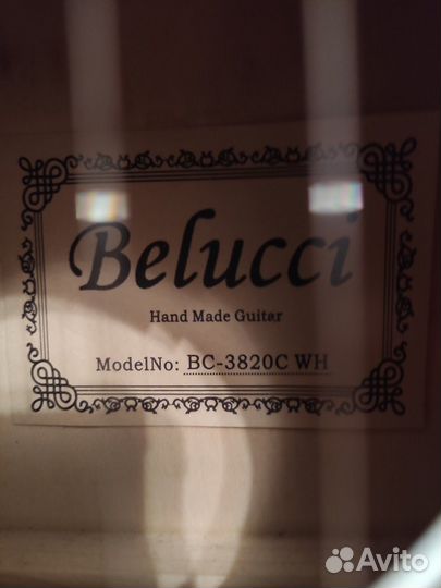 Аккустическая Гитара Belucci