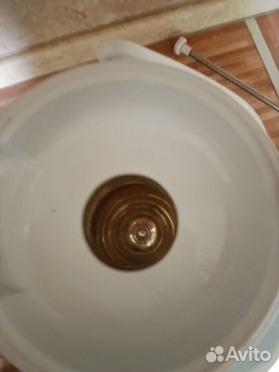 Термос с помпой бу