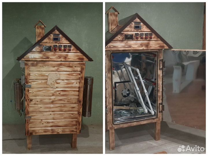 Коптильня горячего и холодного копчения