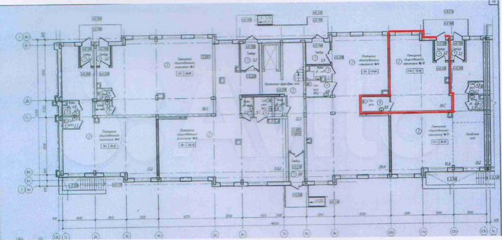 Свободного назначения, 52.5 м²