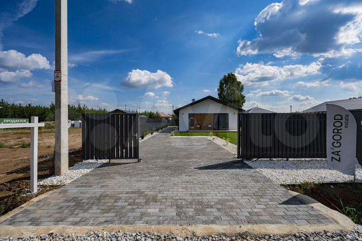 Коттедж 110 м² на участке 10 сот.