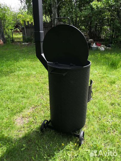 Печь для сжигания мусора, буржуйка