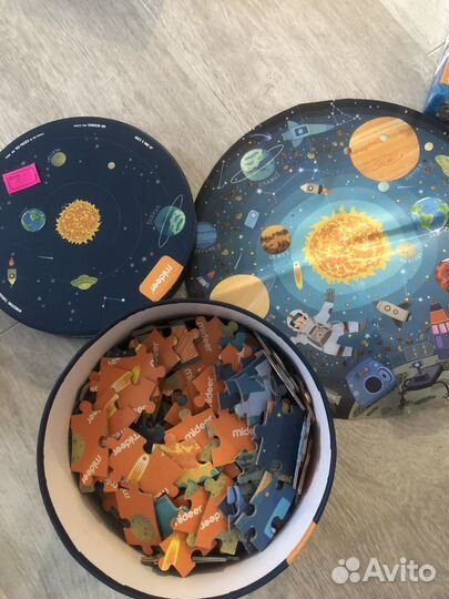 Пазлы Djeco, Ravensburger, Mideer, Trefl, Schmidt