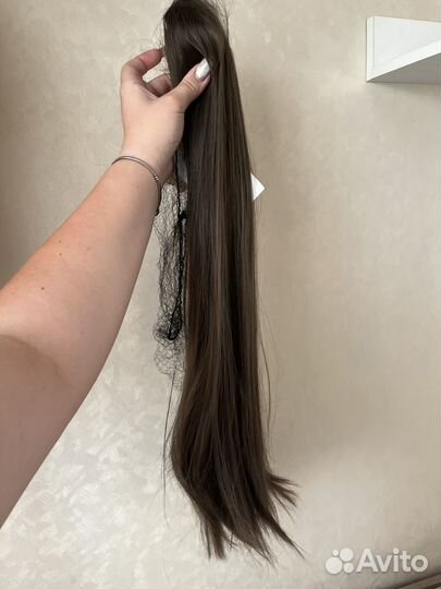 Хвост шиньон на крабе