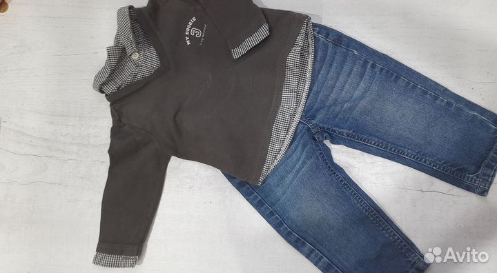 Костюм флисовый carters 18m