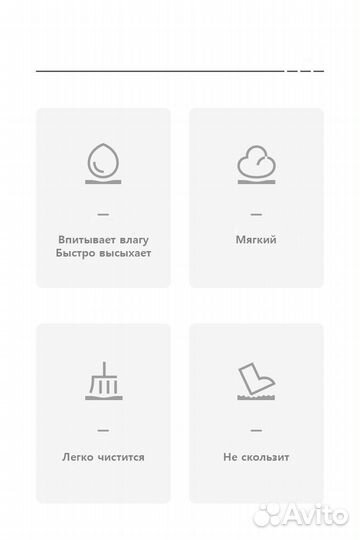 Коврик для ванной