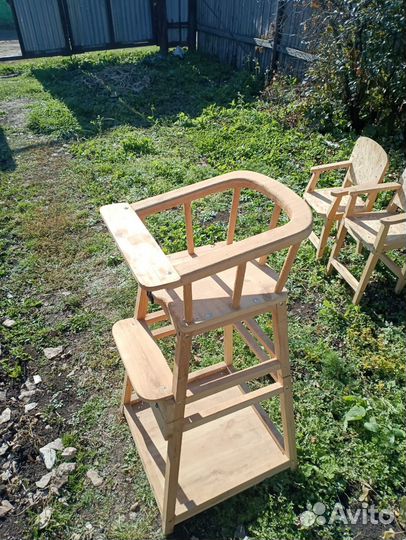 Стульчик трансформер для кормления и парта