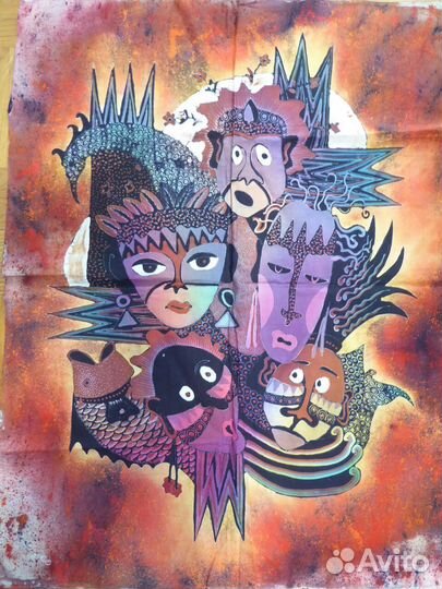 Батик индонезийский