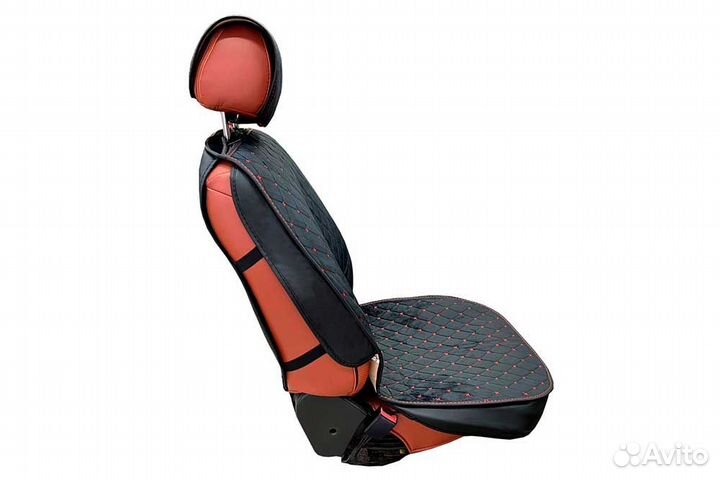 Автонакидки алькантара со спинками