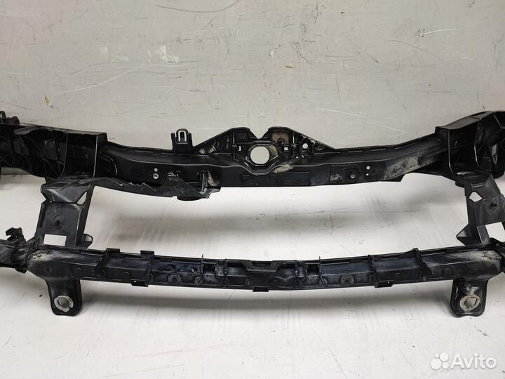 Панель передняя телевизор ford focus 2 черный