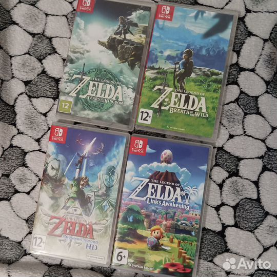 Коробки от игры Зельда