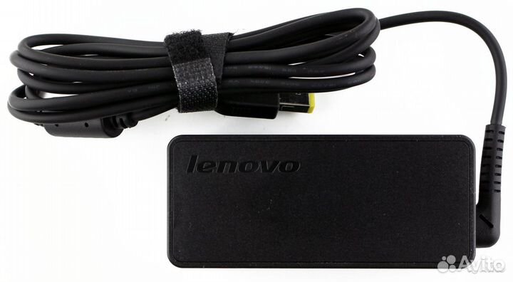 Блок питания Lenovo 20v 2.25a, плоский (адаптер)