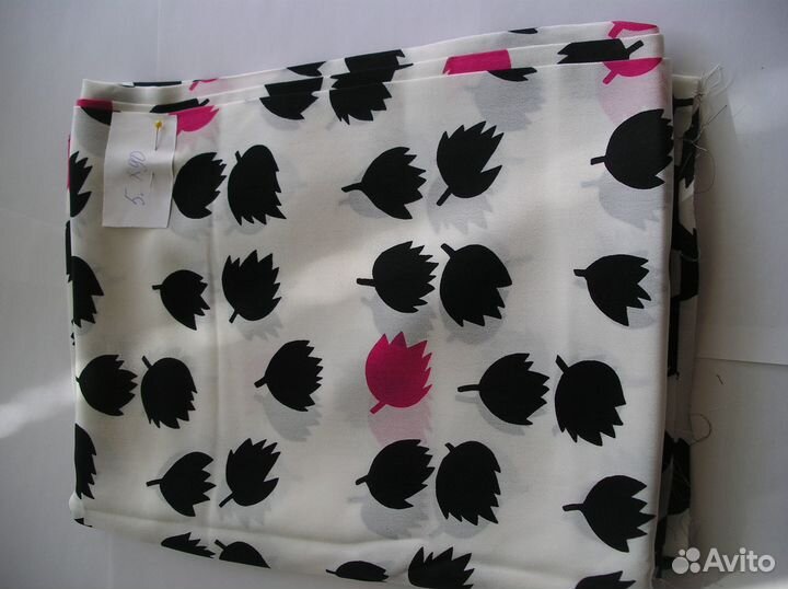 Крепдешин отрезы