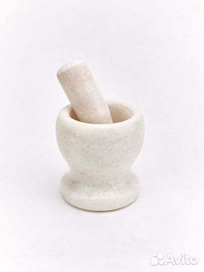 Ступка с пестиком Мрамор