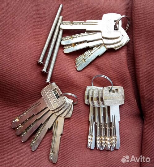 Личинки замка apecs 100 50*50 никель