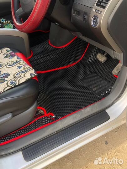 Автоковрики Toyota Prius 20 с бортами