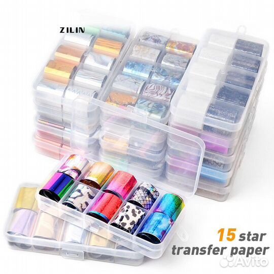 Дизайн « Фольга » для маникюра