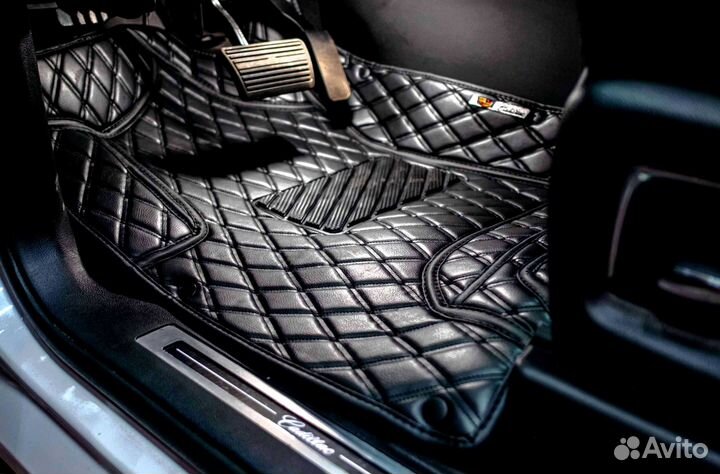 Ковры в салон для Cadillac Escalade 2020г