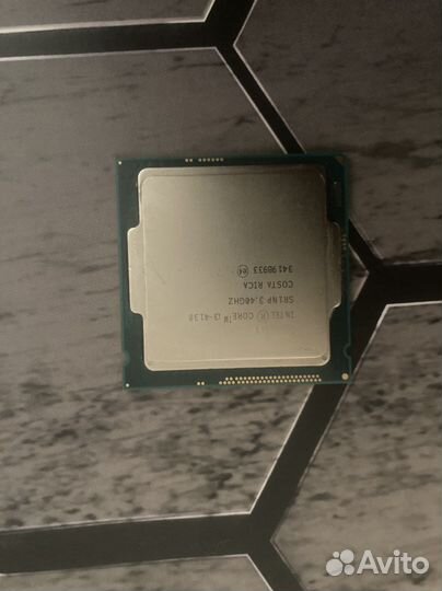 Процессор intel core i3-4130