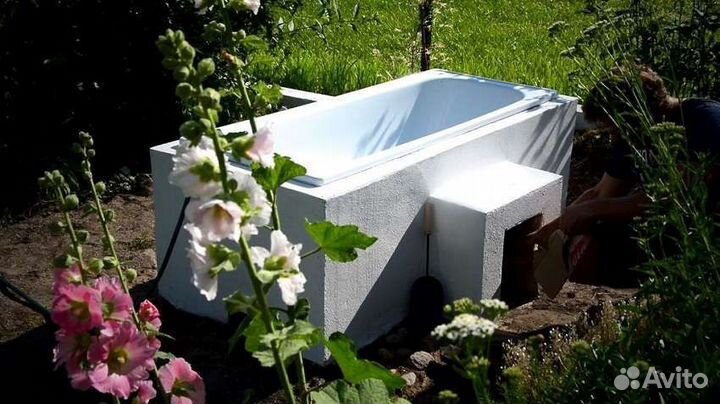 Ванна чугунная