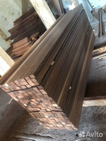 Брусок строганный 30х40мм термоясень