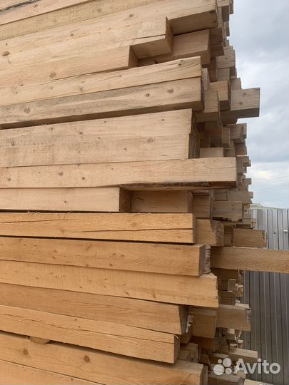 Доска обрезная 50х200х6000