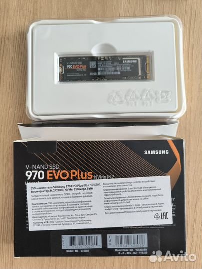 Ssd Samsung 970 evo plus 250