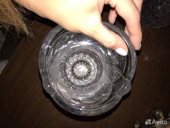 Хрустальная ваза