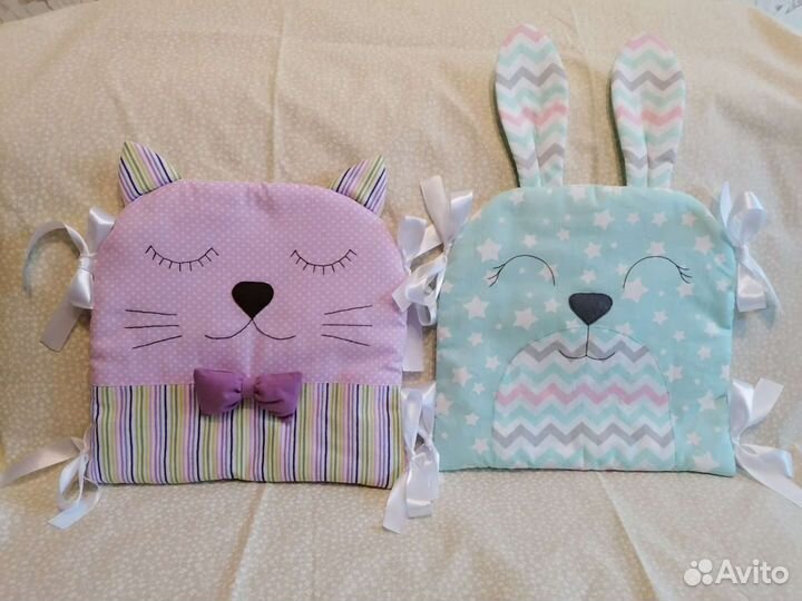 Бортики для детской кроватки