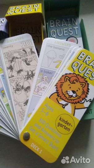 Brain Quest английский веера 3-4 4-5 5-6