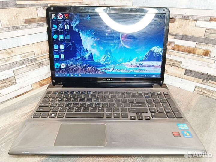 Ноутбук Sony Vaio на i5 и SSD 120