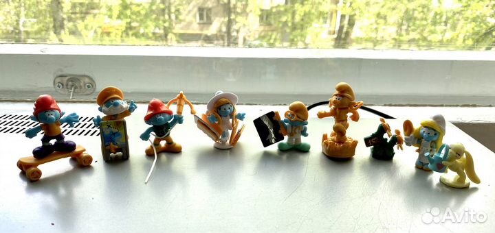 Киндер смурфики 2022