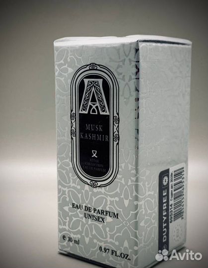 Духи attar musk Kashmir
