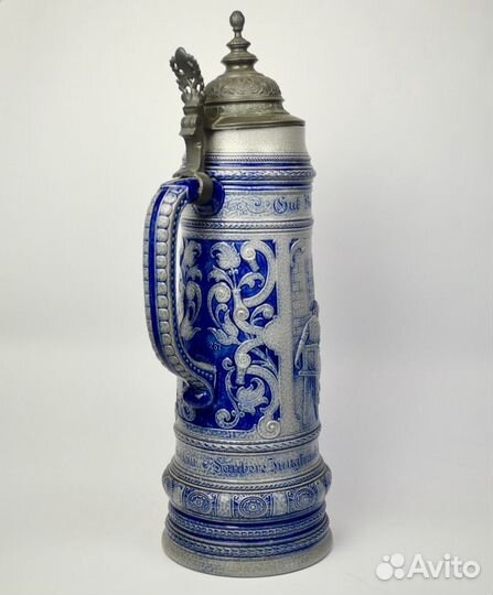 Антикварная пивная кружка 3 литра