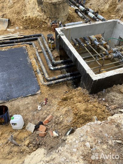 Водопровод и канализация отопление теплотрасы