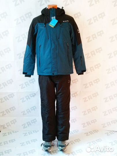 Горнолыжный костюм Columbia, новый, NavyBlue&Black