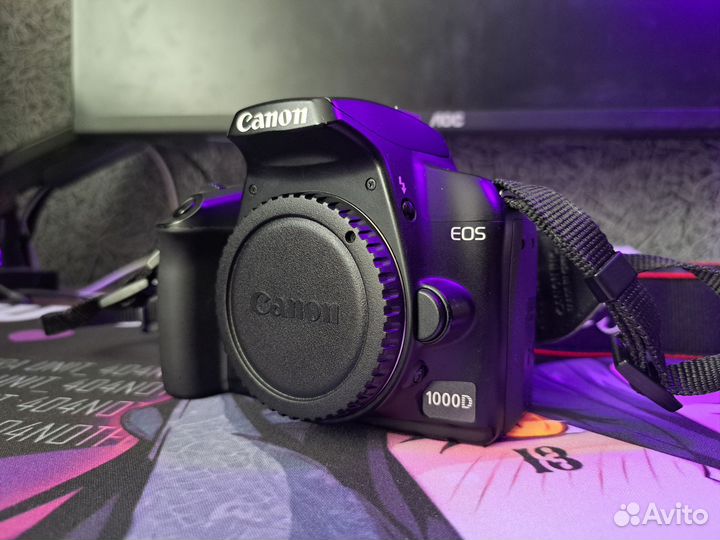 Зеркальный фотоаппарат canon eos 1000d