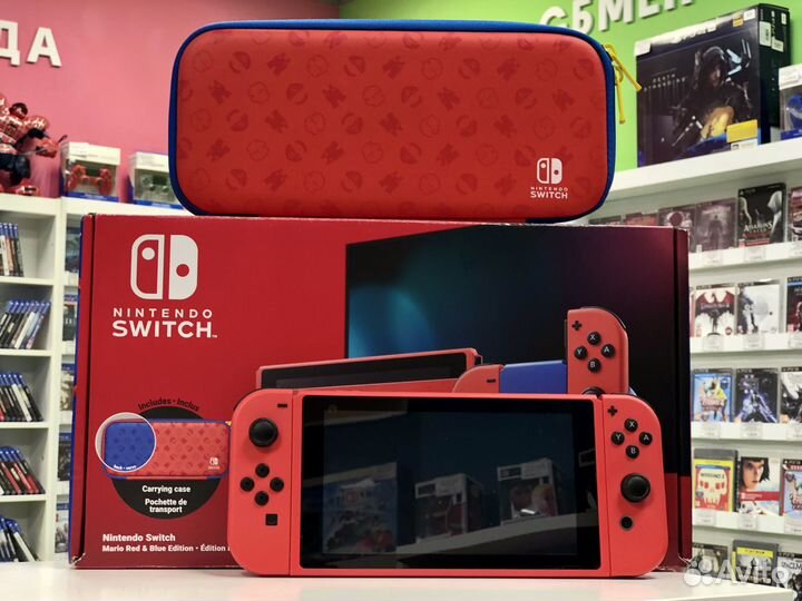 Игровая приставка Nintendo Switch Mario Edition