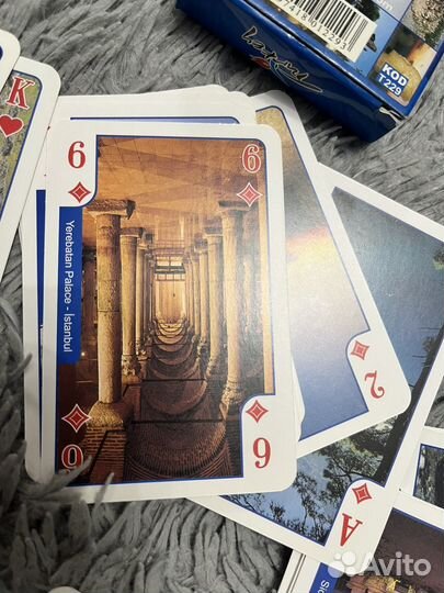 Карты игральные сувенирные Турция