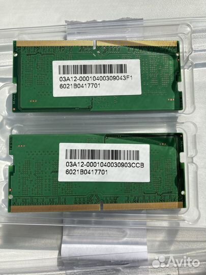 Память 16Gb DDR5 4800 SO-dimm для ноутбука