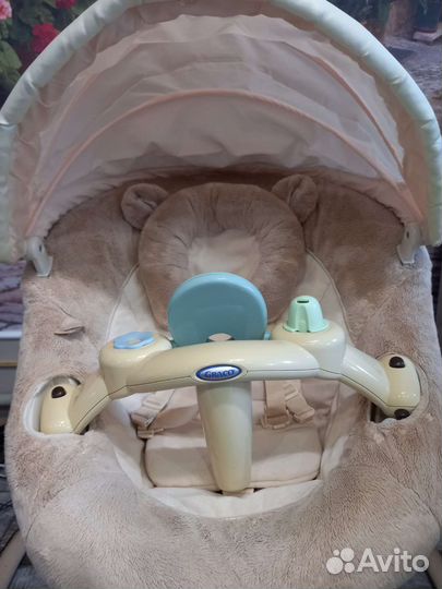 Детские электронные качели graco