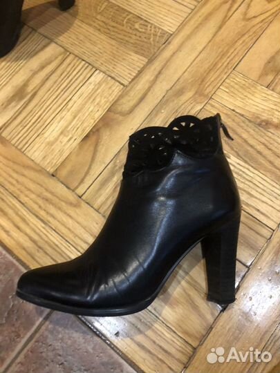 Ботинки демисезонные нат. кожа