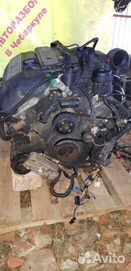 Двигатель контрактный М54В30 бмв х5 е53 bmw