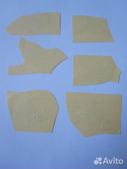 Наклейки самолеты, вертолеты - 2 шт