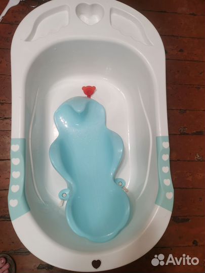 Детская ванночка с горкой