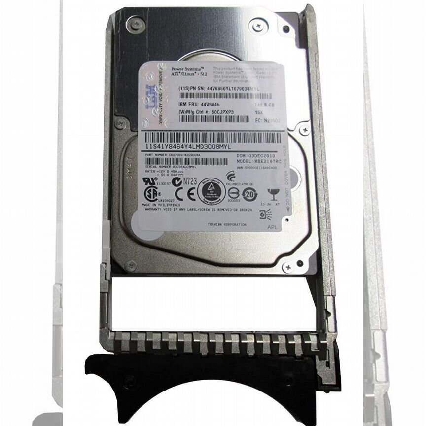 [44V6845] Жесткий Диск Ibm 146gb Sas 2.5 44v6845