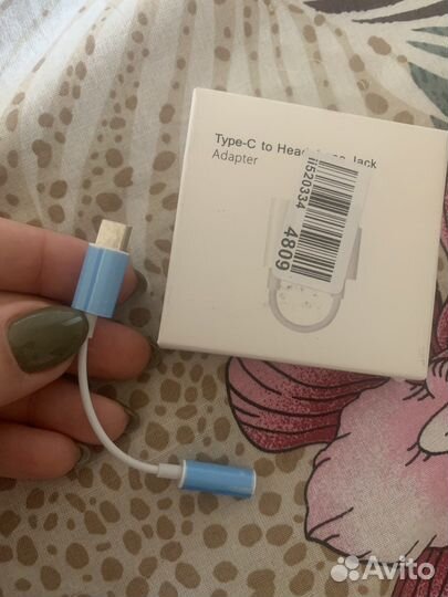 Адаптер переходник type c aux